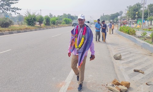 రాఘవేంద్ర రాజు పాదయాత్రతో లాభపడేదెవరు.? - సొంత పార్టీ నేతపై రాజకీయ సమరశంఖమా.. ప్రత్యర్థికి పరోక్షంగా అవకాశాల బాటనా..?